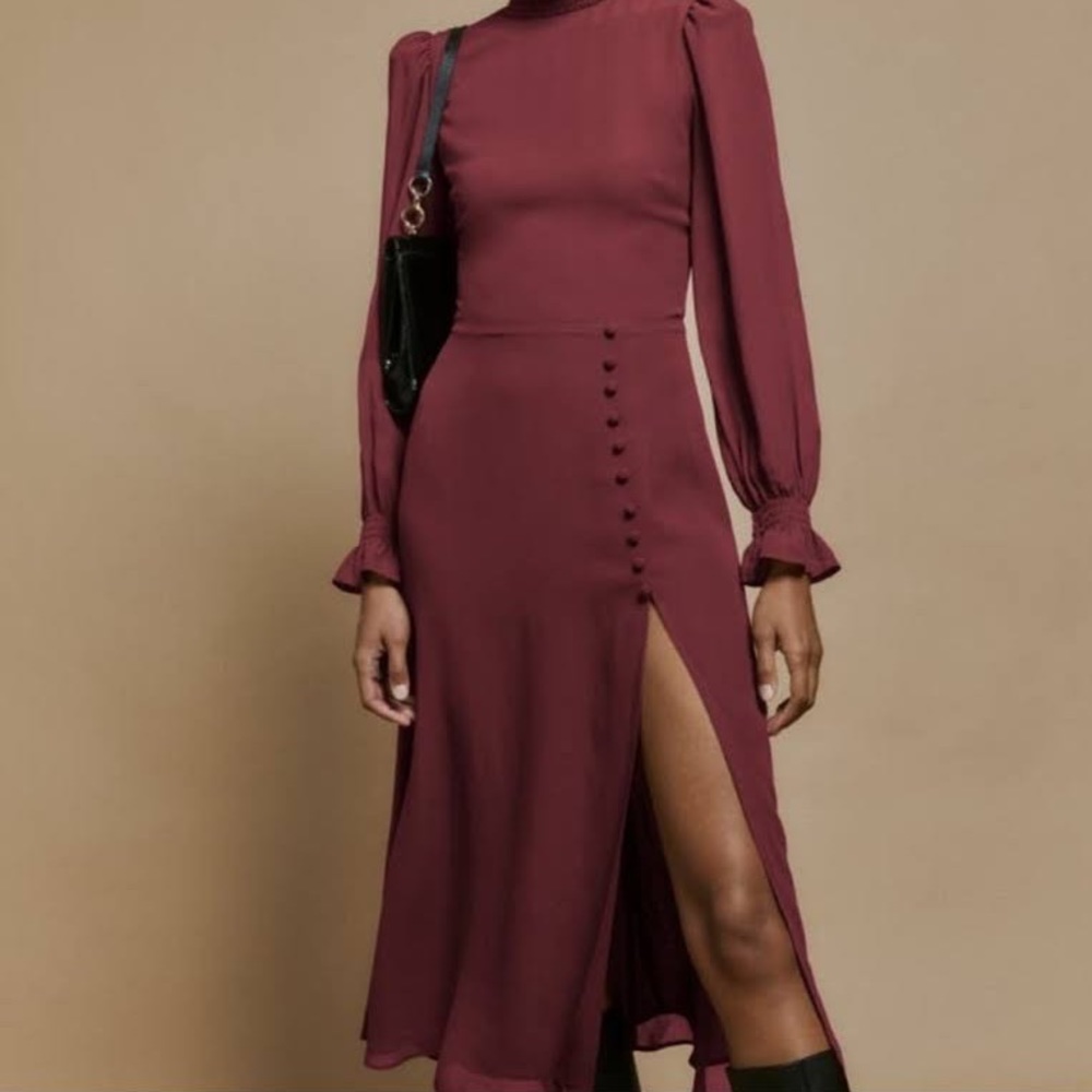 Reformation Stevi Long Dress